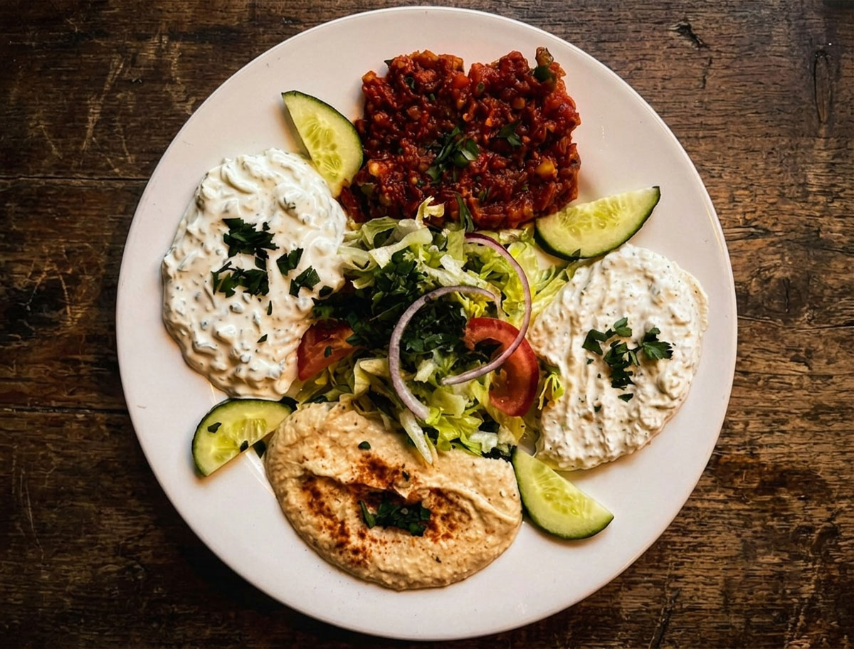 Dip Meze Platter