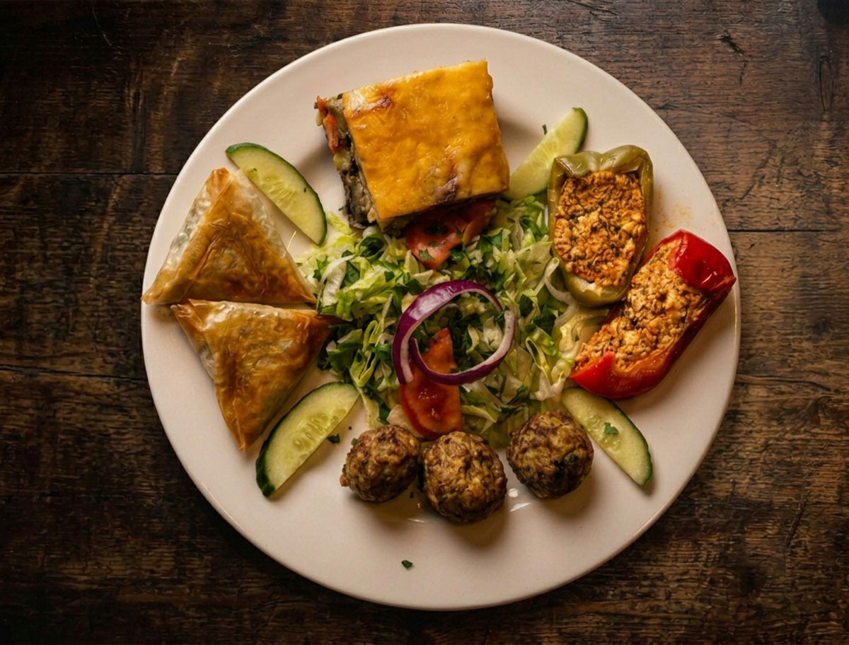 Vegetarian Meze Platter