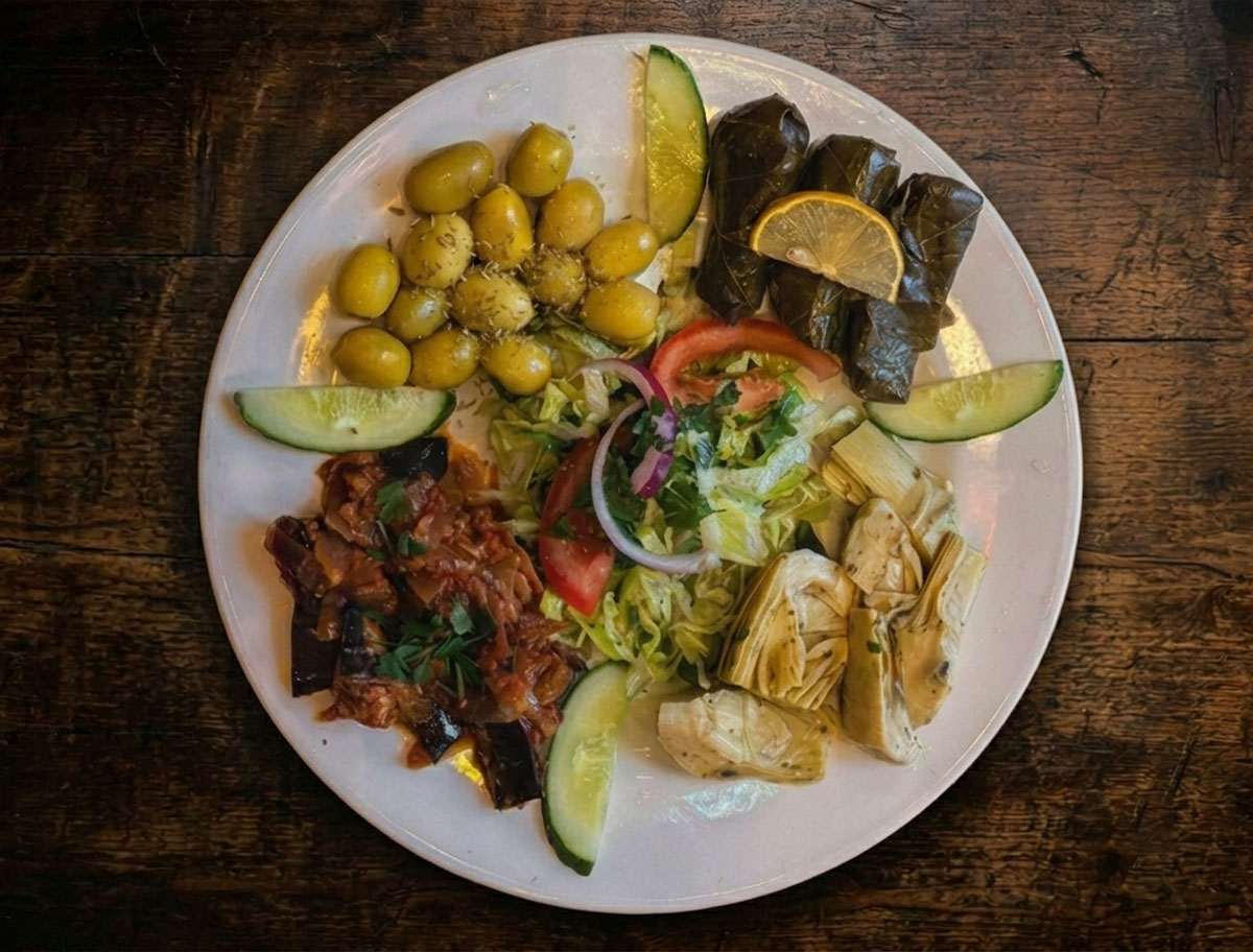 Vegan Meze Platter